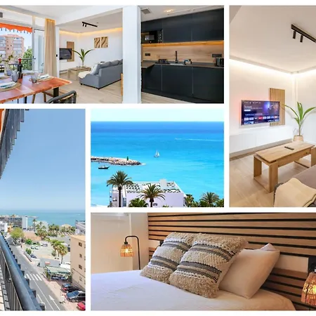 Con Vistas Al Mar Cerca Del Puerto Apartament Benalmádena